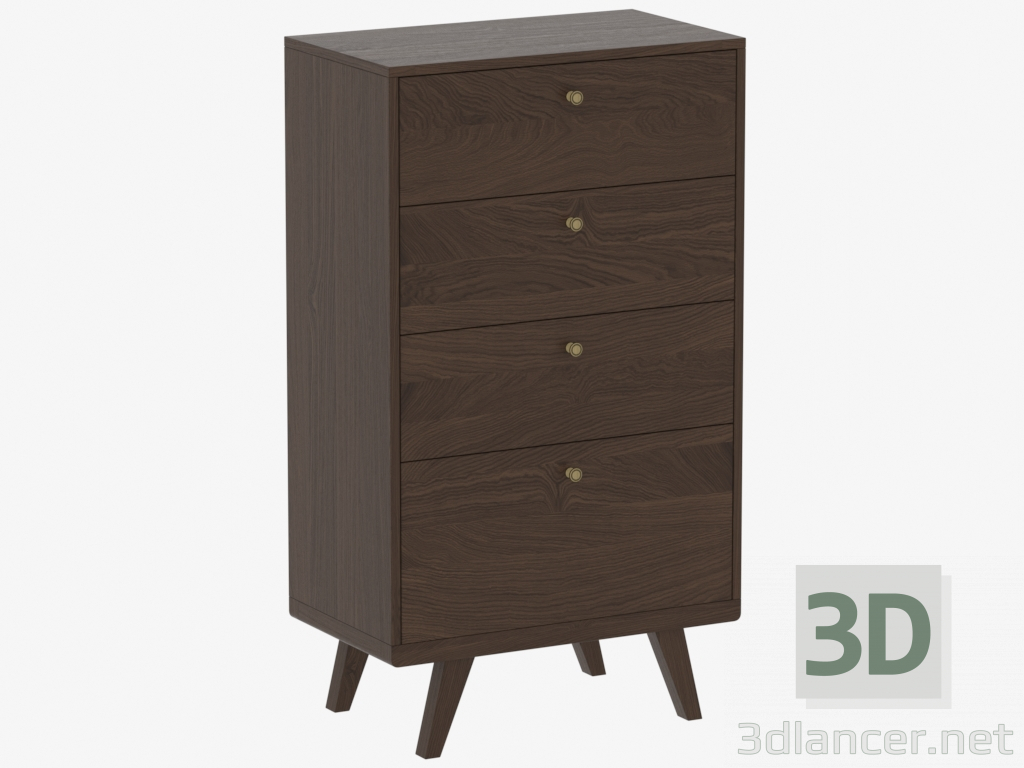 3d model High chest of drawers THIMON (IDC006005000) - preview