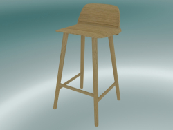 Bar stool Nerd (65 cm, Oak)