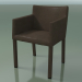 3d model Armchair 0404 (with upholstery) - preview