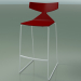 3d model Stackable Bar Stool 3704 (Red, V12) - preview
