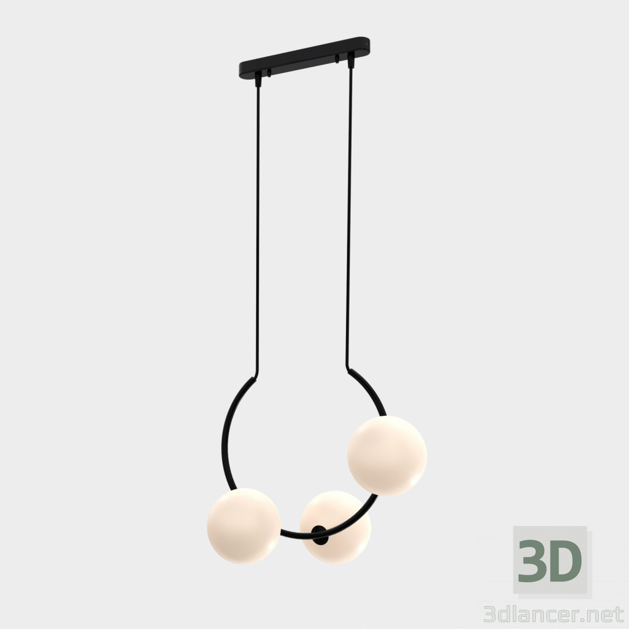 modello 3D Lampada da soffitto Gerhort G31111 - anteprima