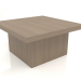 3 डी मॉडल कॉफी टेबल जेटी 10 (800x800x400, लकड़ी ग्रे) - पूर्वावलोकन
