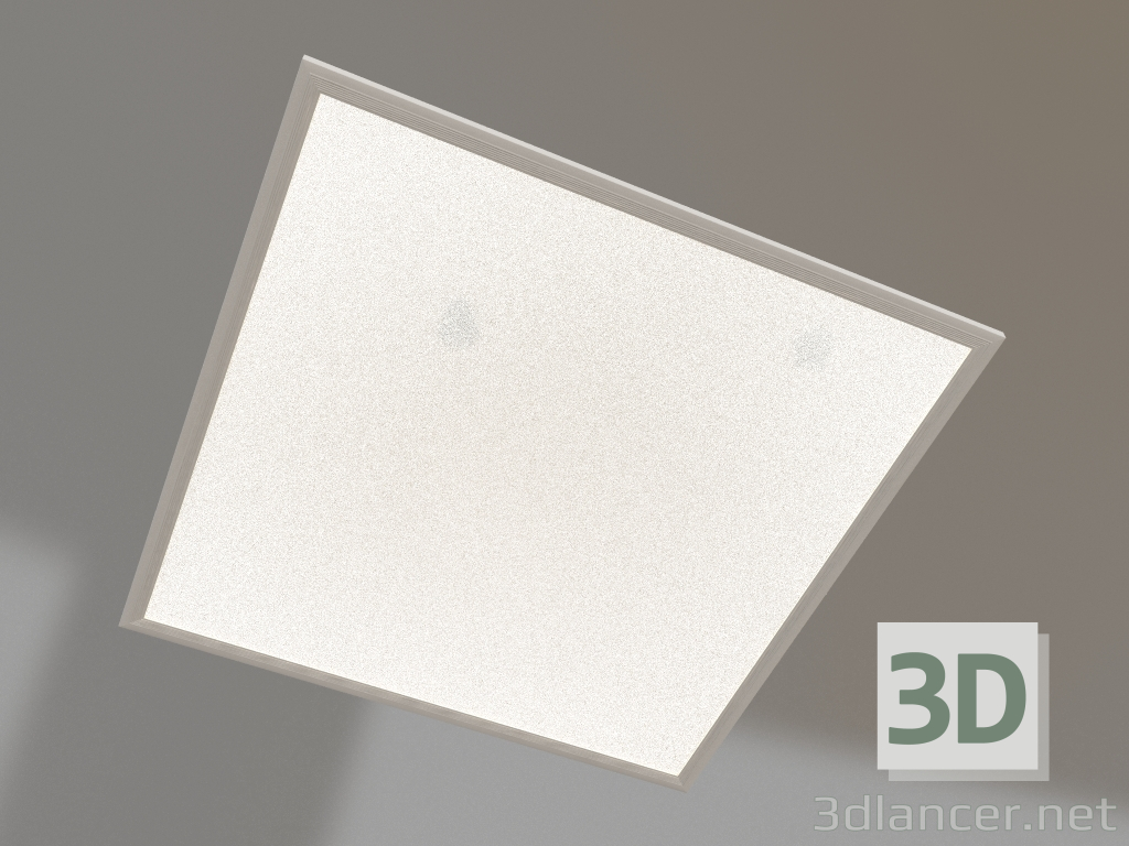 3D modeli Lamba DL-TITAN-S600x600-40W Beyaz6000 (WH, 120 derece, 230V) (038424) - önizleme
