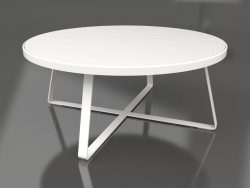 गोल डाइनिंग टेबल Ø175 (डेकटन जेनिथ, सफ़ेद)