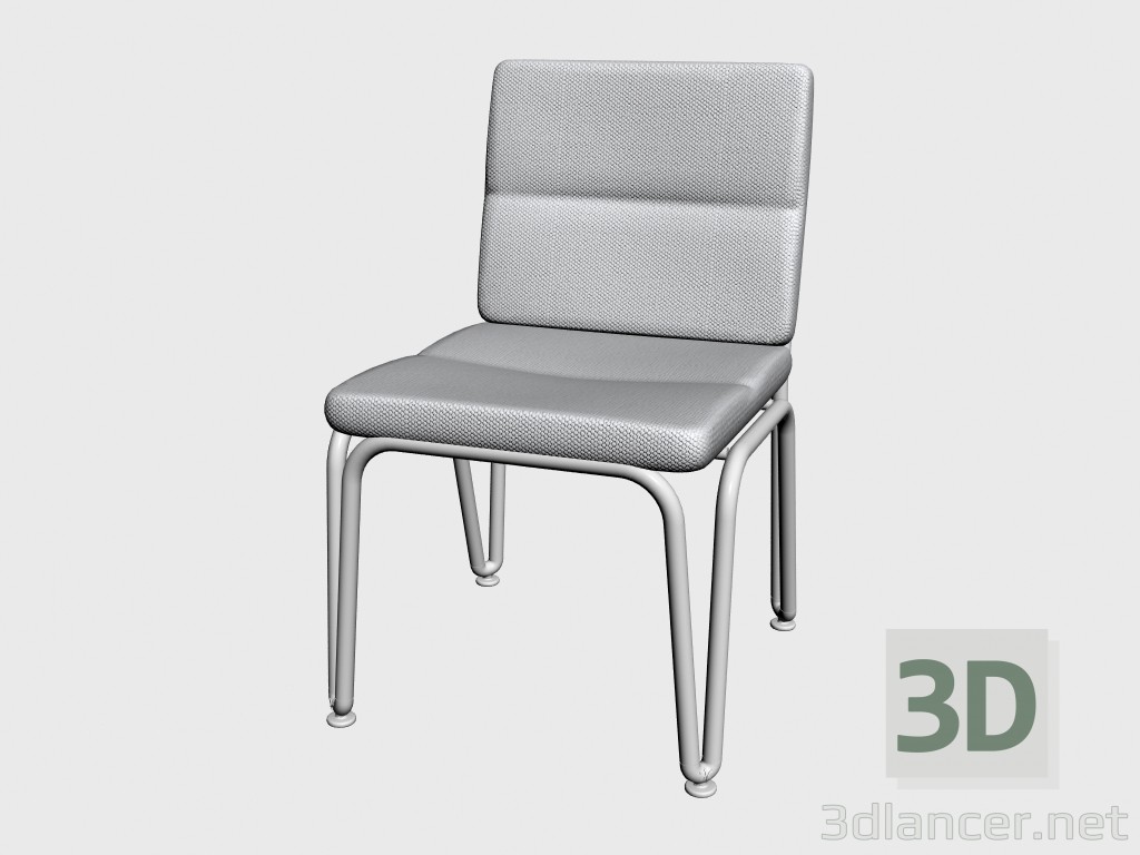 modello 3D Sedia Sala da pranzo impilabile 92110 92150 - anteprima