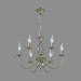 Modelo 3d Chandelier A8392LM-6AB - preview
