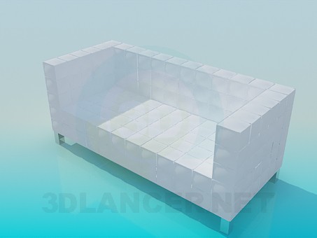 modelo 3D Sofá - escuchar modelo 3D Sofá - escuchar