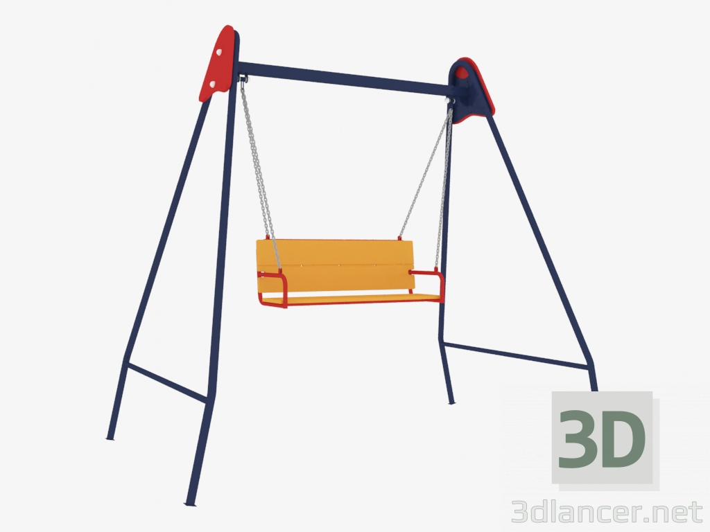 3 डी मॉडल सोफा स्विंग (6407) - पूर्वावलोकन