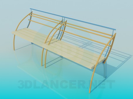 3d модель Скамейка – превью 3d модель Скамейка – превью