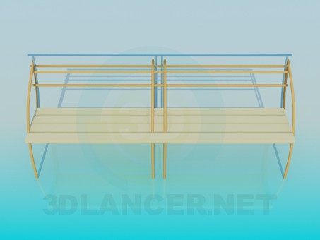 3d модель Скамейка – превью 3d модель Скамейка – превью