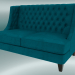 Modelo 3d Fortuna do sofá (azul) - preview