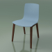 3D modeli Sandalye 3947 (4 ahşap ayak, polipropilen, ceviz) - önizleme