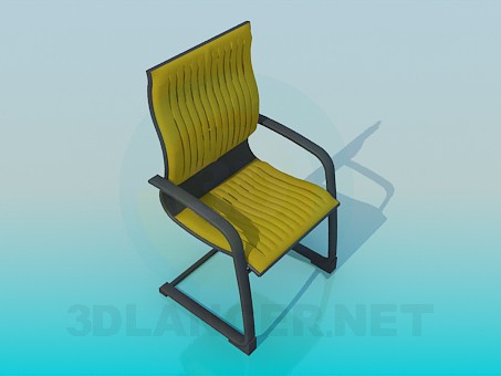 3d model Silla de oficina cómoda - vista previa