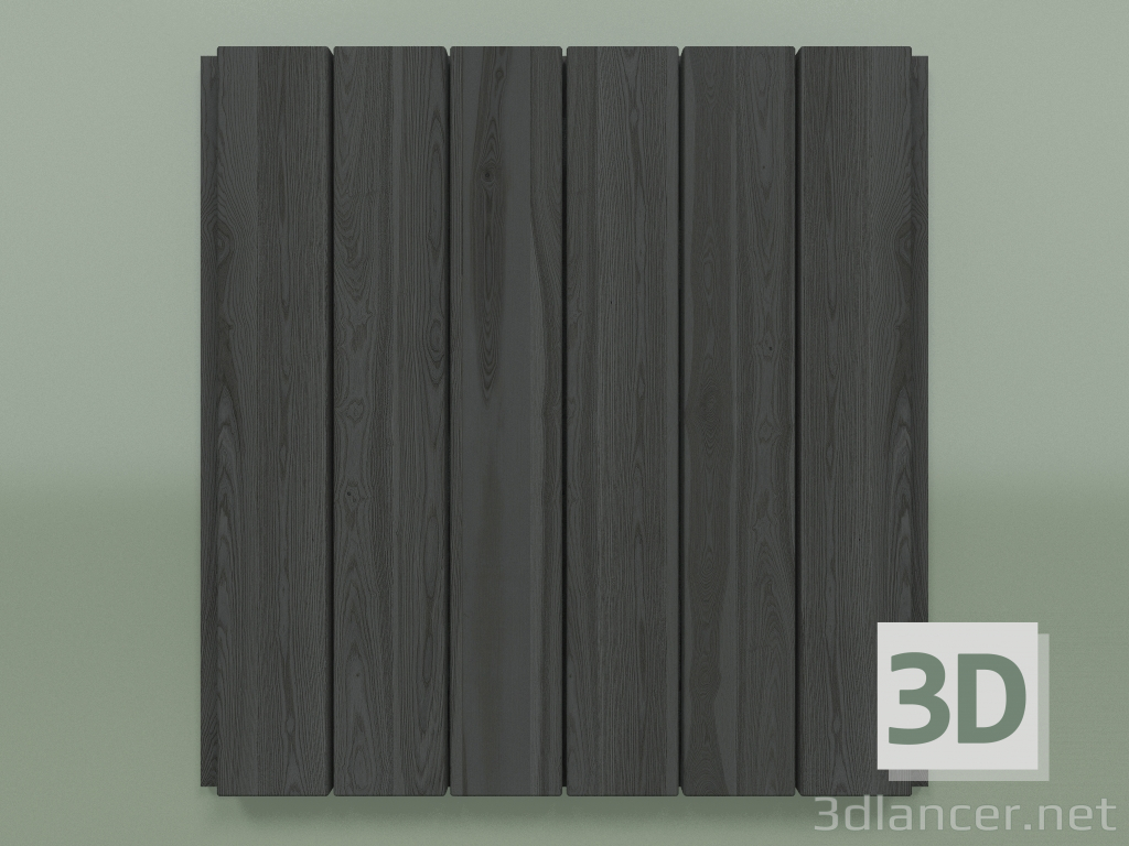 3d model Panel with a strip 60X20 mm (dark) - preview