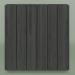 3d model Panel with a strip 60X20 mm (dark) - preview