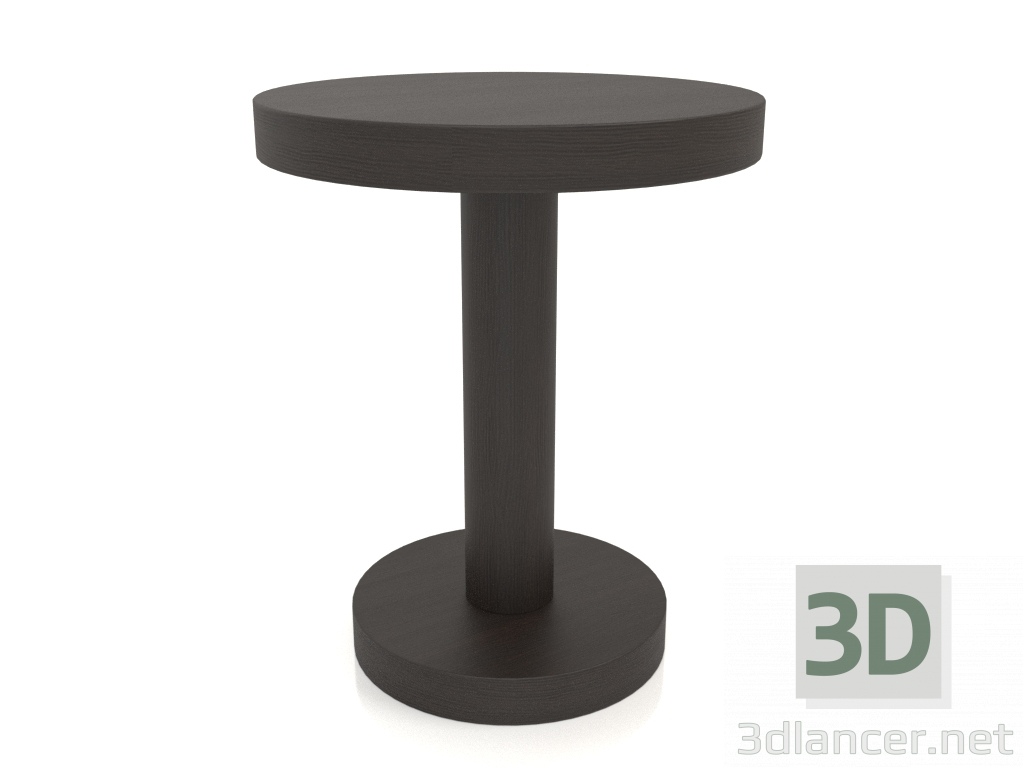 modello 3D Tavolino JT 023 (P=450x550, legno marrone scuro) - anteprima