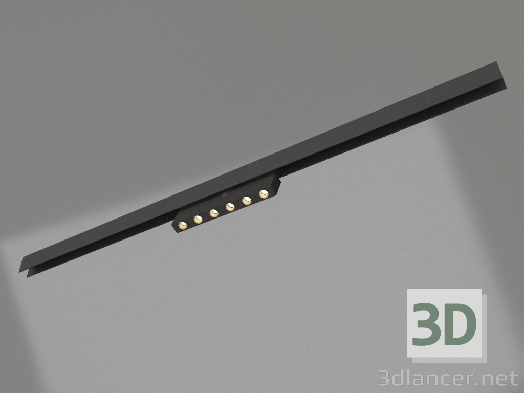 modèle 3D Lampe MAG-DOTS-FOLD-25-S200-6W Day4000 (BK, 30 degrés, 24V) - preview