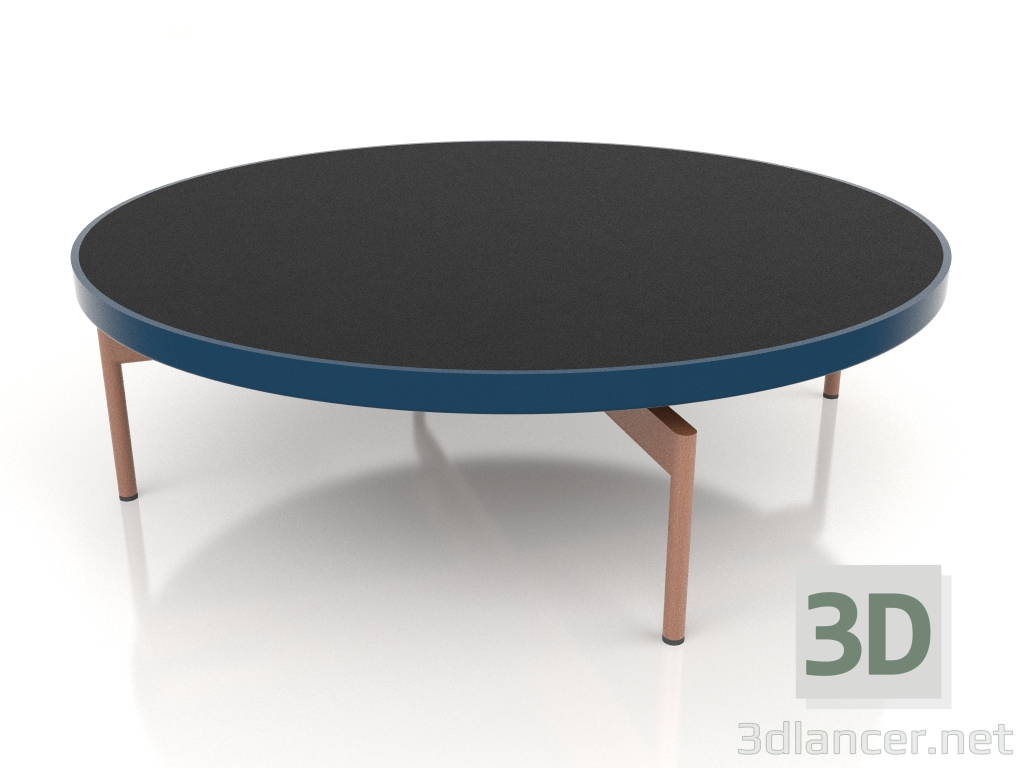 modèle 3D Table basse ronde Ø120 (Gris bleu, DEKTON Domoos) - preview