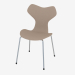 3d model Chair with leather upholstery Grand Prix - preview
