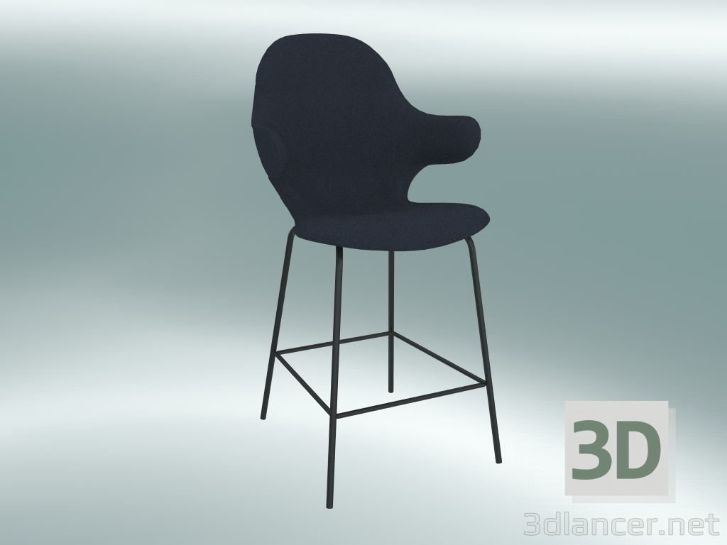 modèle 3D Tabouret de bar Catch (JH16, 63x58 H 107 cm, Divina - 793) - preview