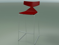 İstiflenebilir sandalye 3704 (Kırmızı, CRO)