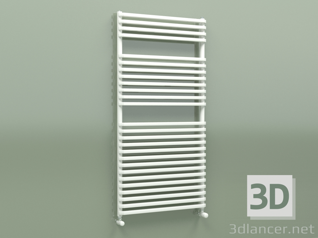 modello 3D Porta asciugamani NET (1200x600, Standard bianco) - anteprima