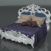 3D modeli Çift kişilik yatak (mad. 11213) - önizleme