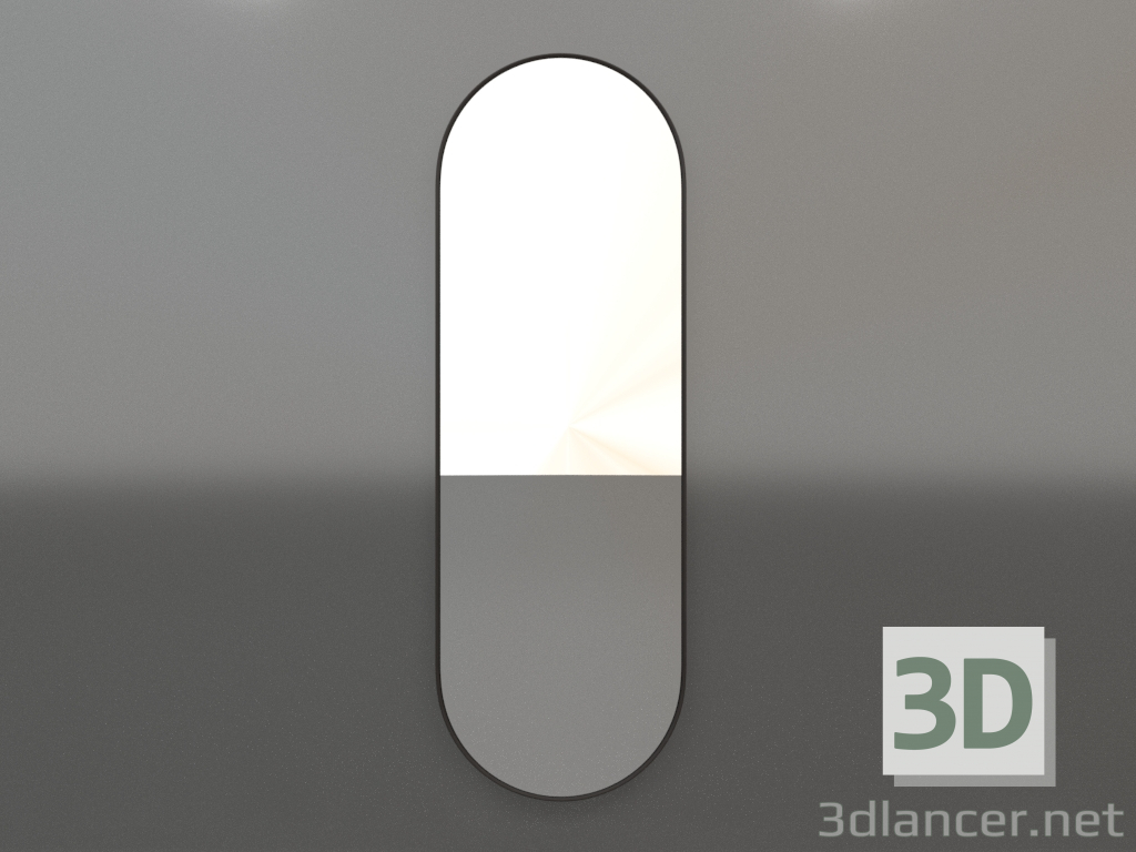 modello 3D Specchio ZL 14 (604х1800, legno marrone scuro) - anteprima