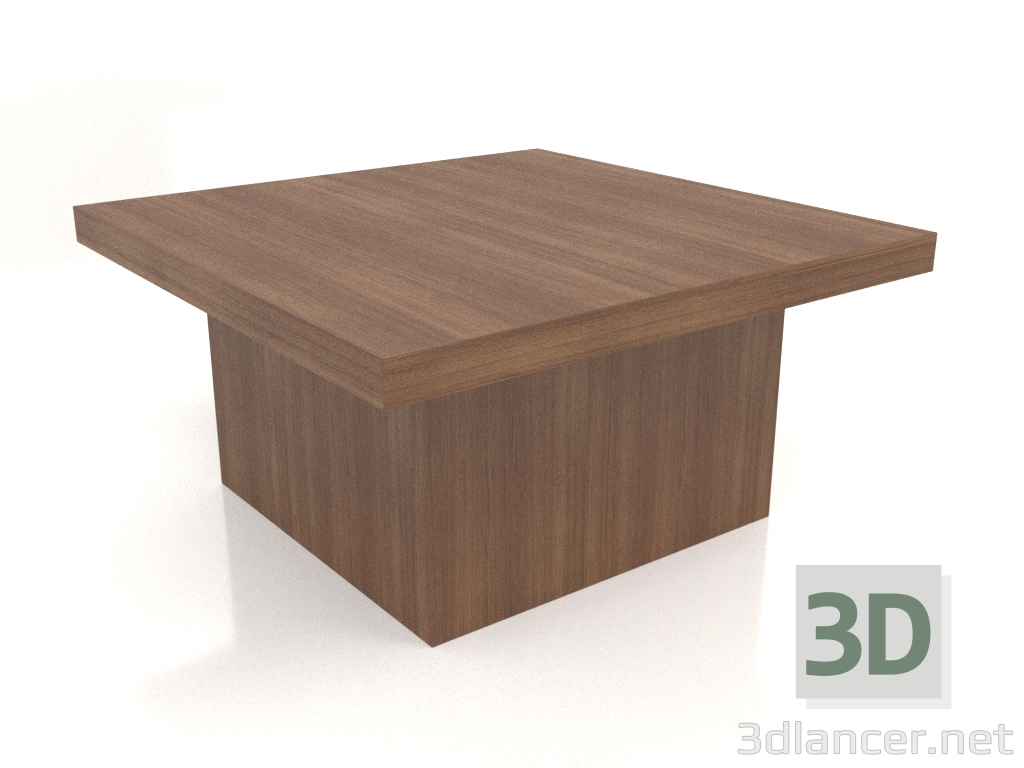 3 डी मॉडल कॉफी टेबल जेटी 10 (800x800x400, लकड़ी की भूरी रोशनी) - पूर्वावलोकन