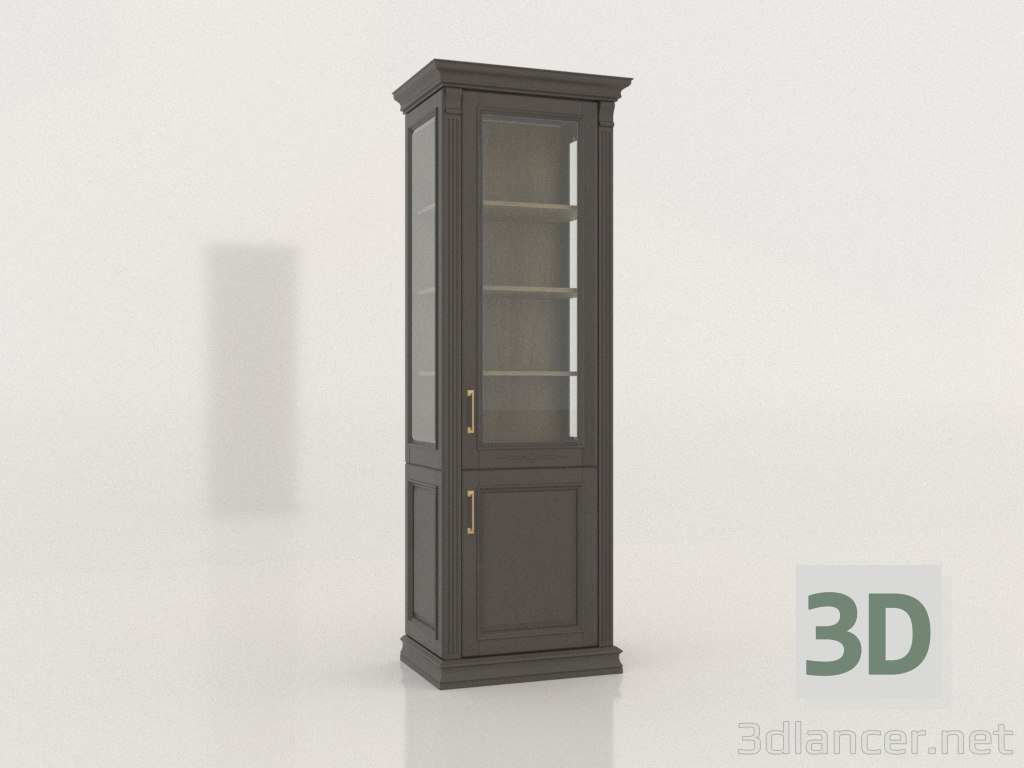3D modeli Tek kapılı vitrin (Gotik) - önizleme