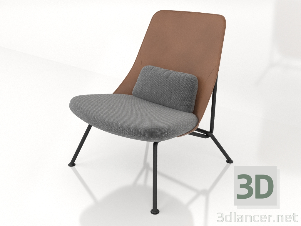 3D Modell Sessel zum Entspannen - Vorschau