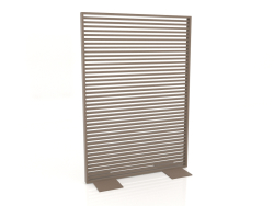 Aluminum partition 120x170 (Bronze)