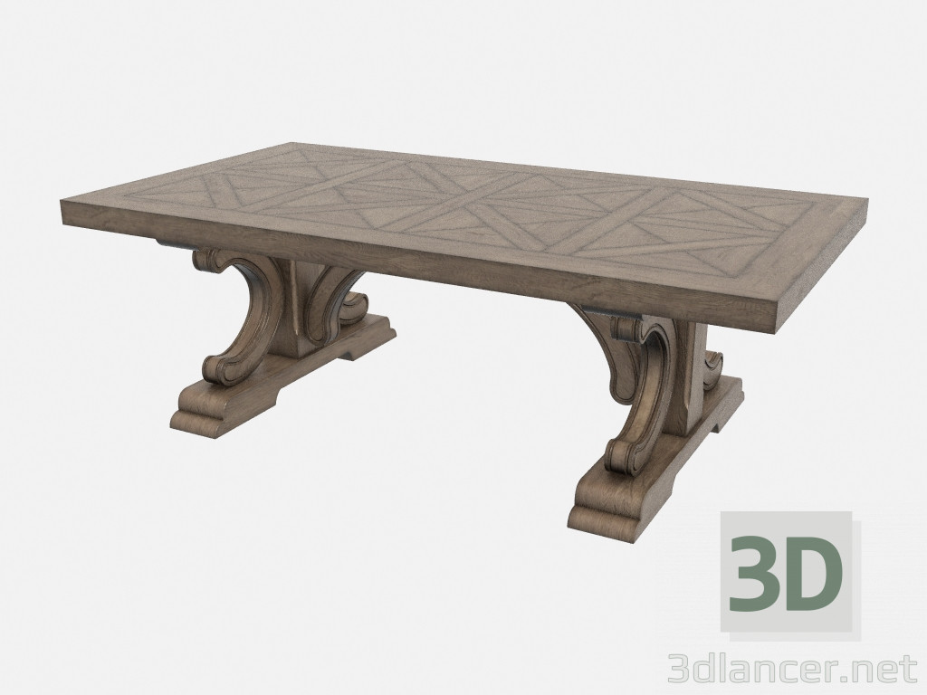 3d model Coffee table ALFORD (521.009-2N7) - preview