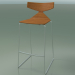 3d model Stackable bar stool 3704 (Teak effect, CRO) - preview