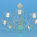 3d model Chandelier with have formed - preview