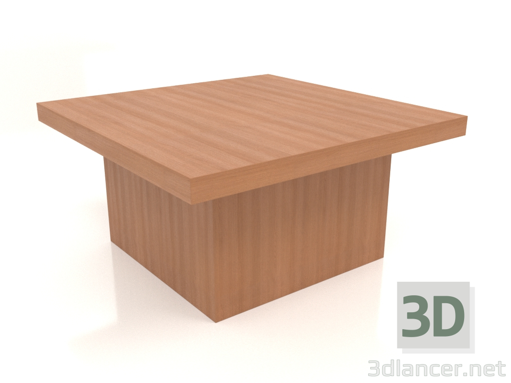 modello 3D Tavolino JT 10 (800x800x400, legno rosso) - anteprima