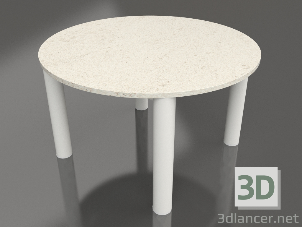 modèle 3D Table basse D 60 (Gris agate, DEKTON Danae) - preview