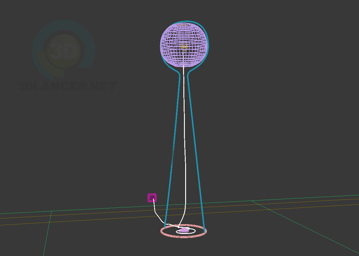 modelo 3D ВЭТЕ lámpara IKEA - escuchar modelo 3D ВЭТЕ lámpara IKEA - escuchar