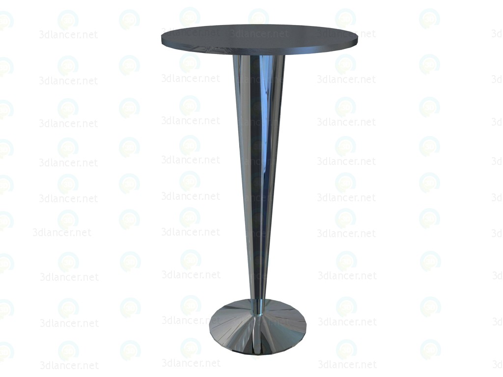 3d model High table - preview