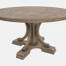 3D Modell Runder Tisch ALFORD (301.009-2N7) - Vorschau
