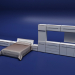 modello 3D di Sistema modulare - camera da letto azteca comprare - rendering