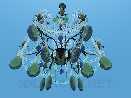 modelo 3D Araña de luces - escuchar modelo 3D Araña de luces - escuchar