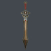 3d Fantasy sword 17 3d model model buy - render