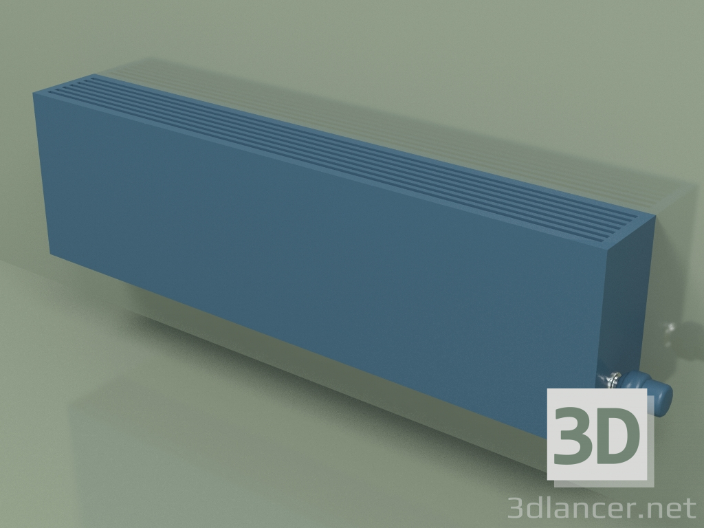 3D modeli Konvektör - Aura Slim Basic (280x1000x130, RAL 5001) - önizleme