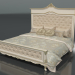 3d model Double bed (art. 12202FC) - preview