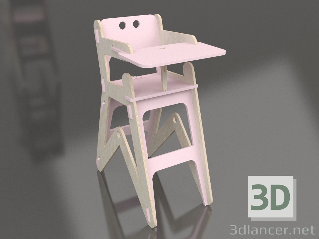 Modelo 3d Cadeira CLIC H (HGC1PI) - preview