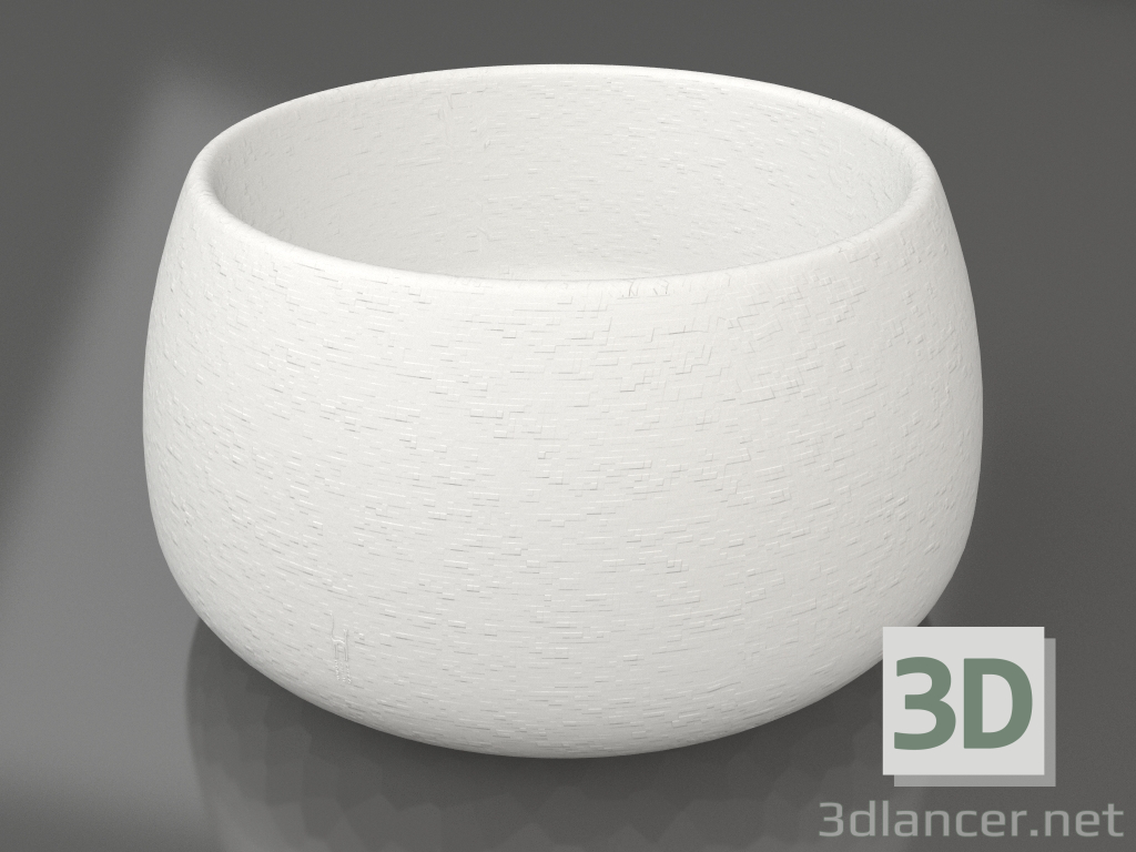 3d model Plant pot 3 (Grey) - preview