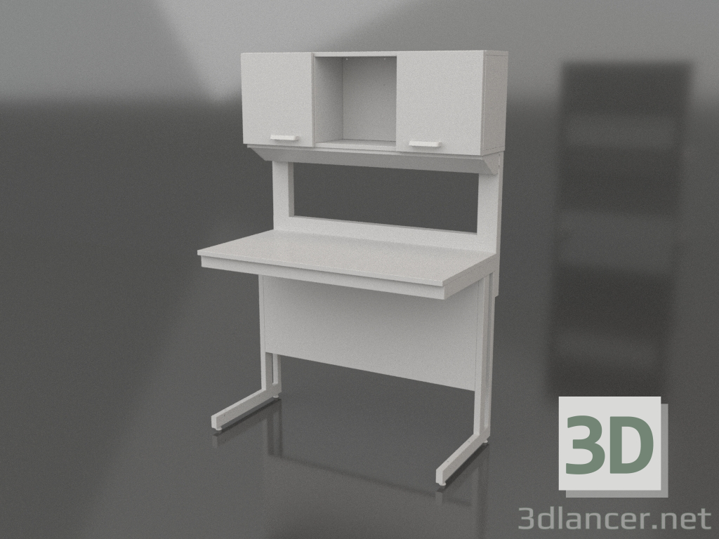 3D modeli Dolap uzatmalı laboratuvar masası 1200 CH 900 - önizleme 3D modeli Dolap uzatmalı laboratuvar masası 1200 CH 900 - önizleme