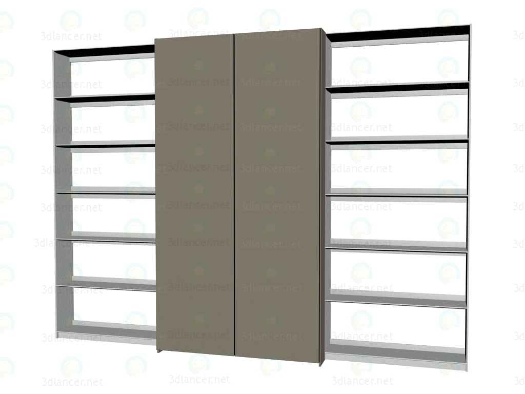 3d model Sistema de mobiliario (rack) FC0933 - vista previa