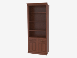 Bookcase with open shelves (3841-10)